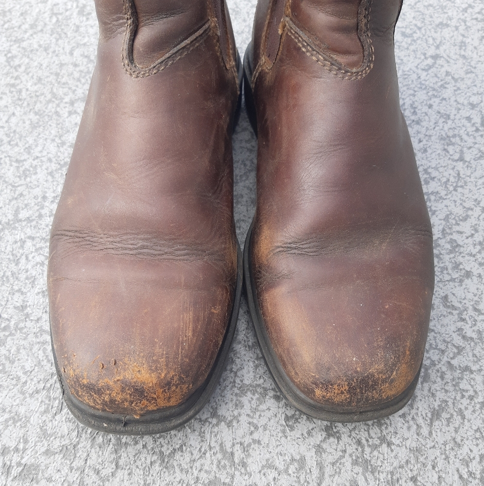 Blundstone Brown Leather Chelsea Ankle Boots - Picture 8 of 15